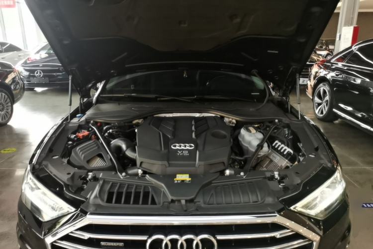 Used Audi A8 2021 A8L 50 TFSI quattro Comfort Model Engine Bay