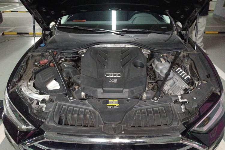 Used Audi A8 2021 A8L 50 TFSI quattro Comfort Model Engine Bay
