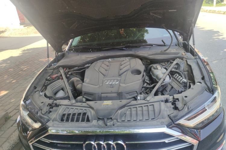 Used Audi A8 2021 A8L 50 TFSI quattro Luxury Model Engine Bay
