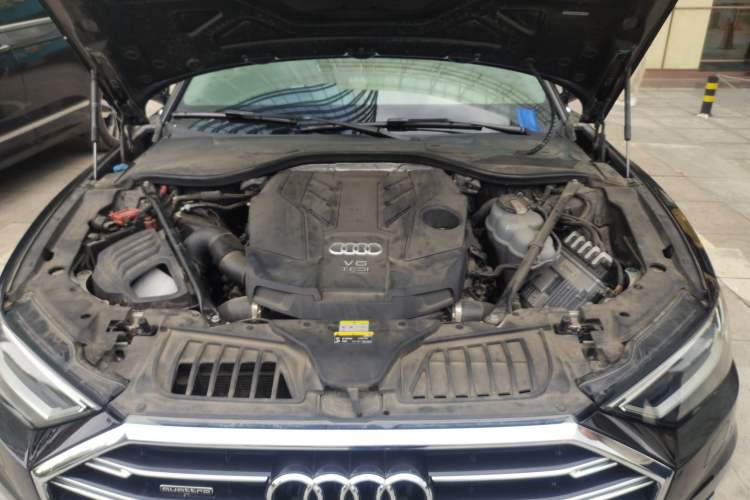 Used Audi A8 2021 A8L 50 TFSI quattro Comfort Model Engine Bay