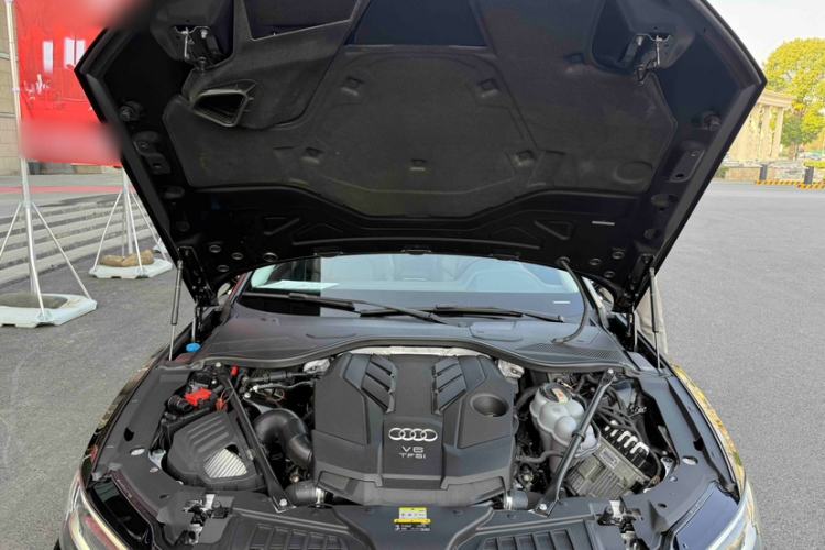 Used Audi A8 2021 A8L 50 TFSI quattro Comfort Model Engine Bay