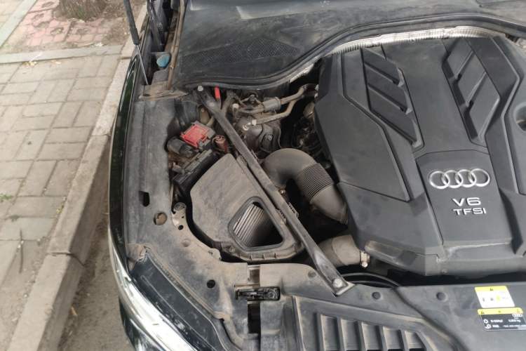 Used Audi A8 2021 A8L 55 TFSI quattro Luxury Model Engine Bay Right