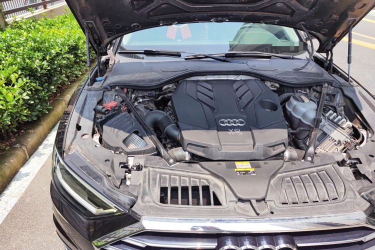 Used Audi A8 2021 A8L 50 TFSI quattro Comfort Model Engine Bay Right