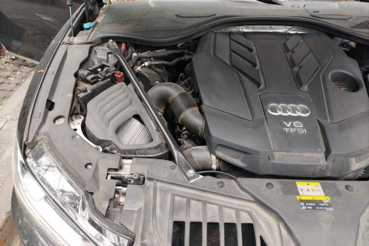 Used Audi A8 2021 A8L 55 TFSI quattro Luxury Model Engine Bay Right
