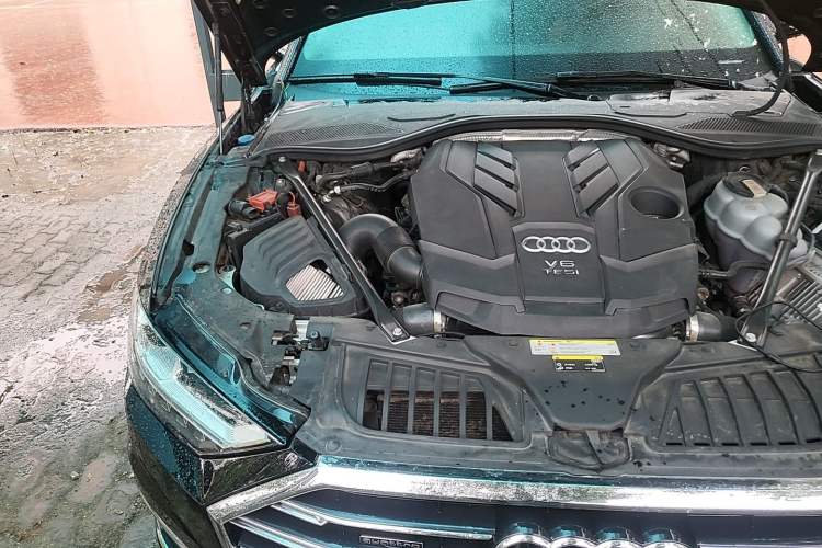 Used Audi A8 2021 A8L 55 TFSI quattro Luxury Model Engine Bay Right