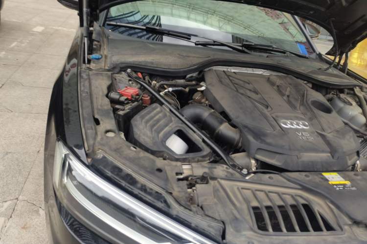 Used Audi A8 2021 A8L 50 TFSI quattro Comfort Model Engine Bay Right