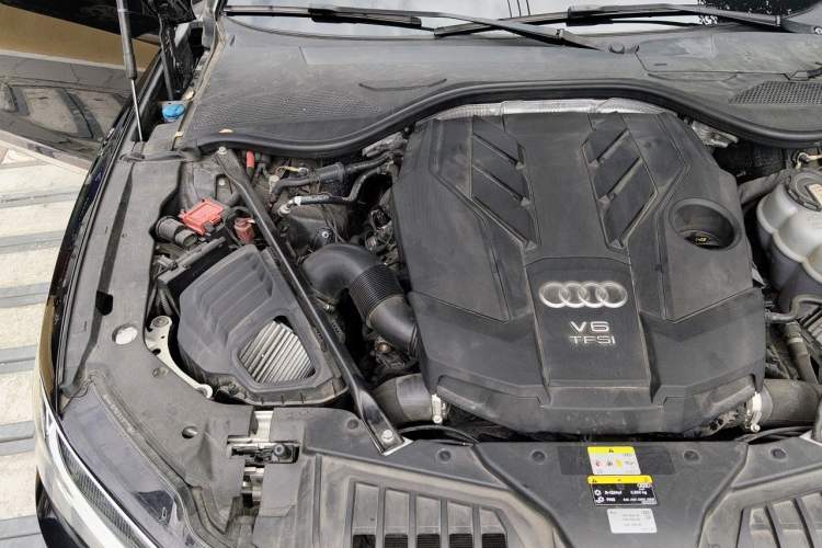 Used Audi A8 2021 A8L 50 TFSI quattro Comfort Model Engine Bay Right