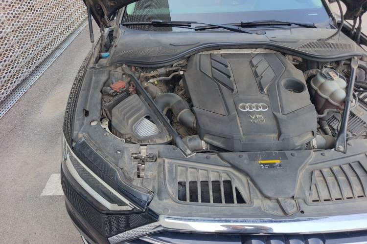 Used Audi A8 2021 A8L 50 TFSI quattro Comfort Model Engine Bay Right
