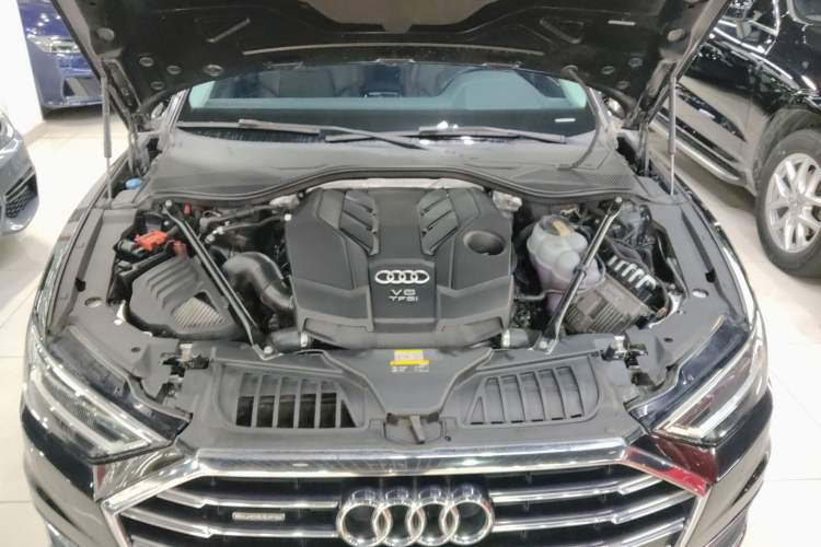 Used Audi A8 2021 A8L 50 TFSI quattro Comfort Model Engine Bay