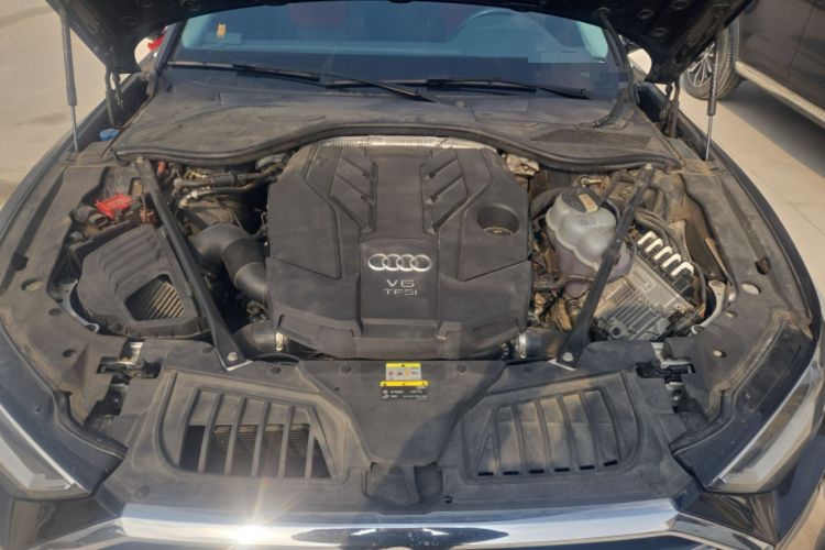 Used Audi A8 2021 A8L 50 TFSI quattro Comfort Model Engine Bay