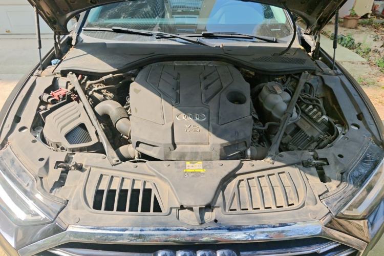 Used Audi A8 2021 A8L 50 TFSI quattro Comfort Model Engine Bay