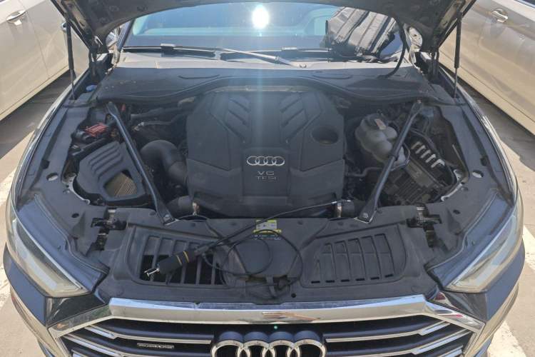 Used Audi A8 2021 A8L 50 TFSI quattro Comfort Model Engine Bay