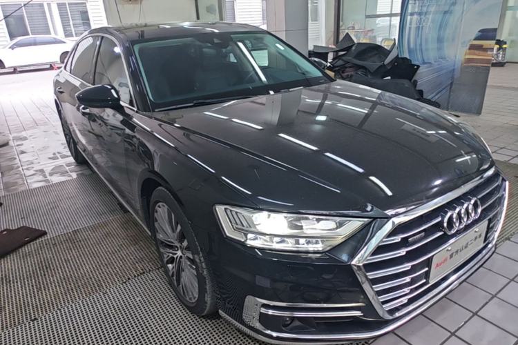 Used Audi A8 2021 A8L 55 TFSI quattro Luxury Model Front Right 45 Deg