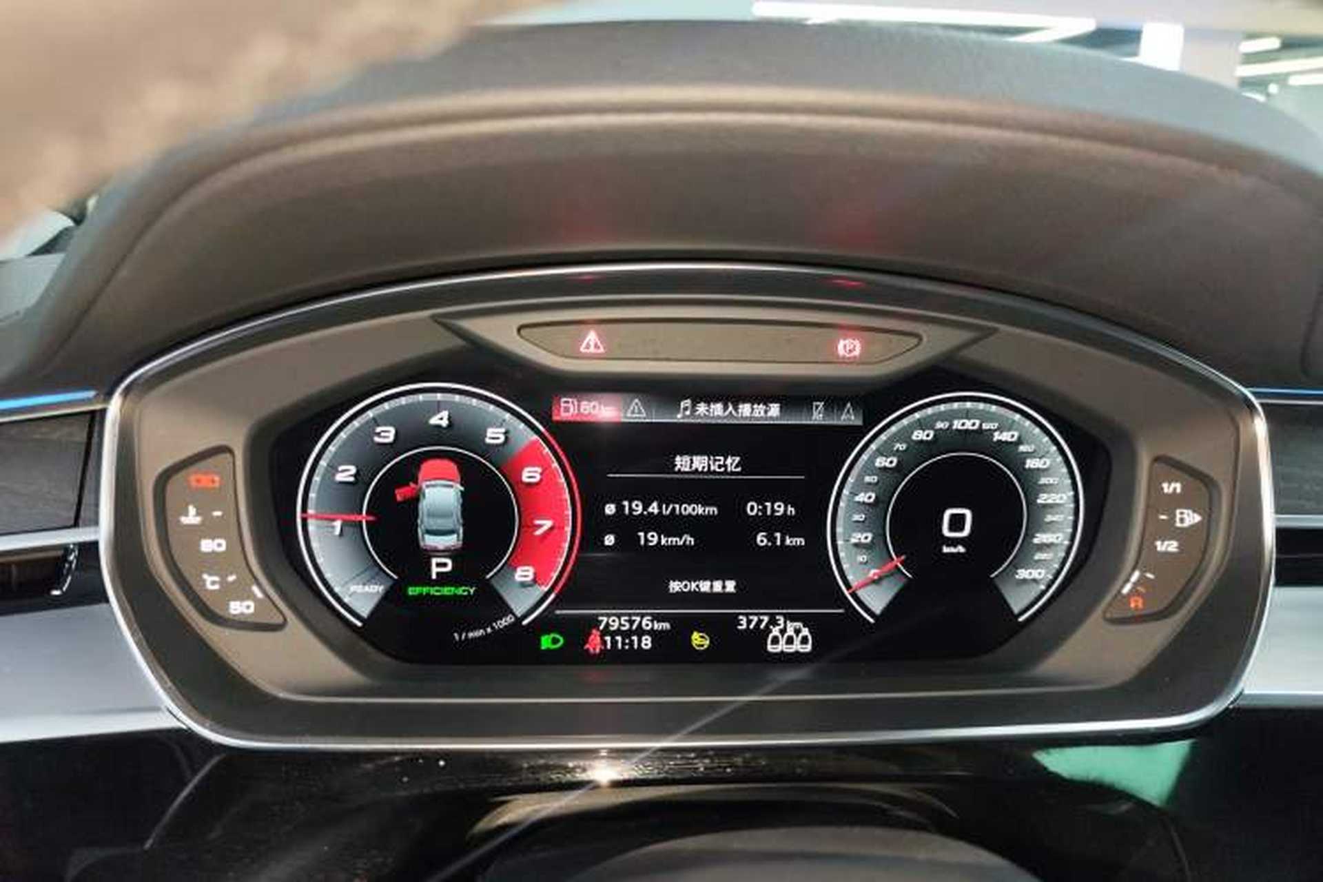 Used Audi A8 2021 A8L 50 TFSI quattro Comfort Model Instrument Cluster