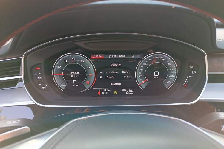 Used Audi A8 2021 A8L 50 TFSI quattro Luxury Model Instrument Cluster