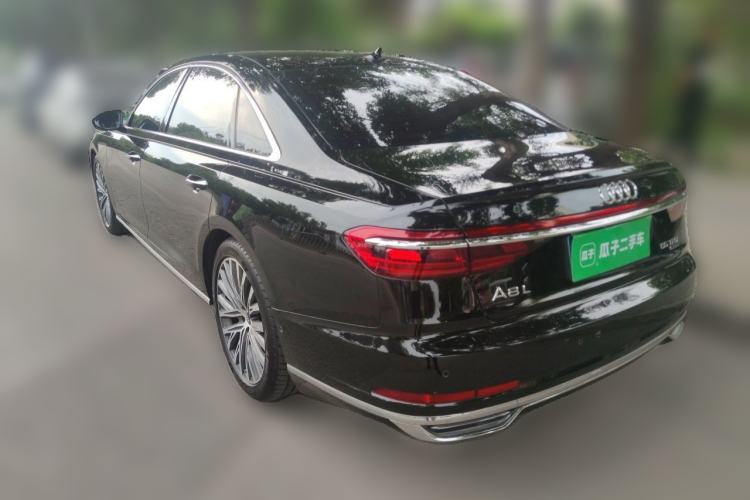 Used Audi A8 2021 A8L 55 TFSI quattro Luxury Model Rear Left 45 Deg