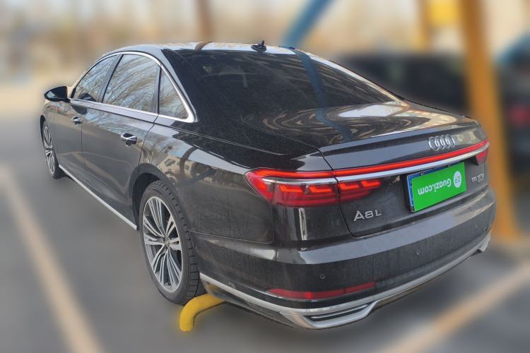 Used Audi A8 2021 A8L 55 TFSI quattro Prestige Edition Rear Left 45 Deg