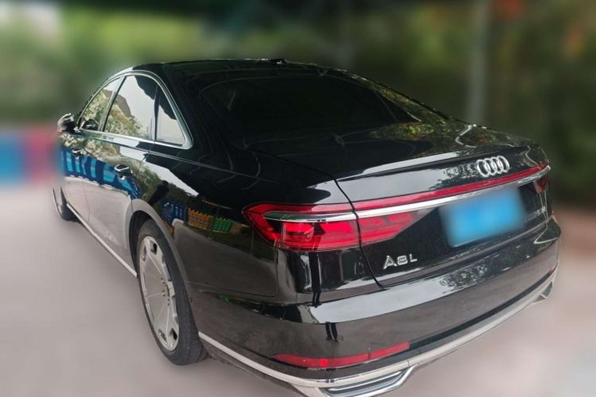 Used Audi A8 2021 A8L 55 TFSI quattro Prestige Edition Rear Left 45 Deg