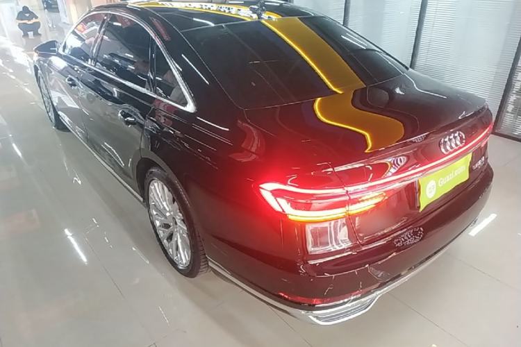 Used Audi A8 2021 A8L 50 TFSI quattro Luxury Model Rear Left 45 Deg