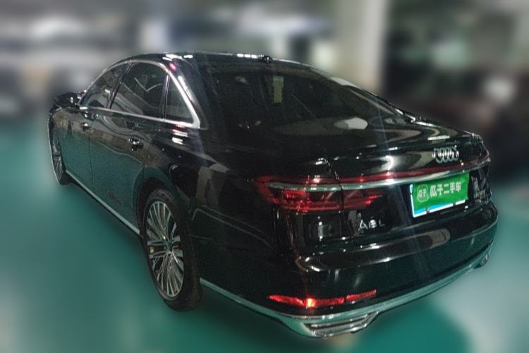 Used Audi A8 2021 A8L 55 TFSI quattro Luxury Model Rear Left 45 Deg