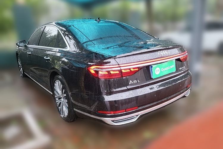 Used Audi A8 2021 A8L 55 TFSI quattro Luxury Model Rear Left 45 Deg