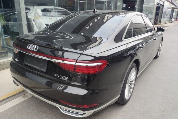 Used Audi A8 2021 A8L 50 TFSI quattro Comfort Model Rear Right 45 Deg