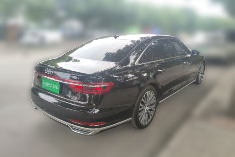 Used Audi A8 2021 A8L 55 TFSI quattro Luxury Model Rear Right 45 Deg