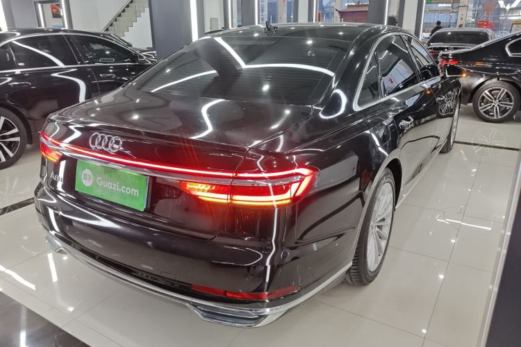 Used Audi A8 2021 A8L 50 TFSI quattro Comfort Model Rear Right 45 Deg