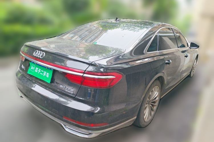 Used Audi A8 2021 A8L 50 TFSI quattro Comfort Model Rear Right 45 Deg