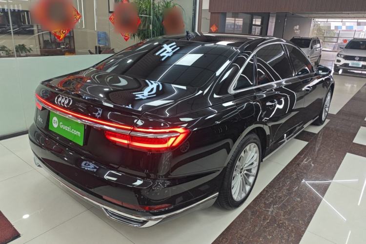 Used Audi A8 2021 A8L 50 TFSI quattro Comfort Model Rear Right 45 Deg