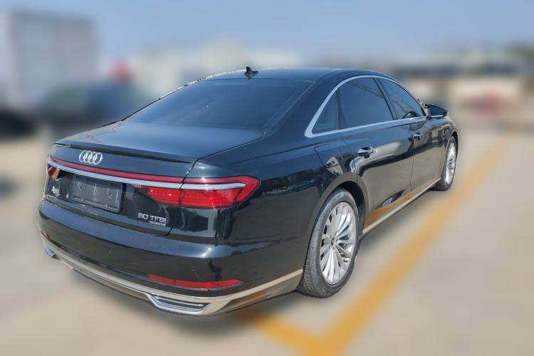 Used Audi A8 2021 A8L 50 TFSI quattro Comfort Model Rear Right 45 Deg