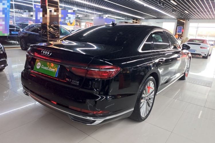 Used Audi A8 2021 A8L 50 TFSI quattro Comfort Model Rear Right 45 Deg