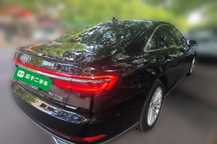 Used Audi A8 2021 A8L 50 TFSI quattro Comfort Model Rear Right 45 Deg