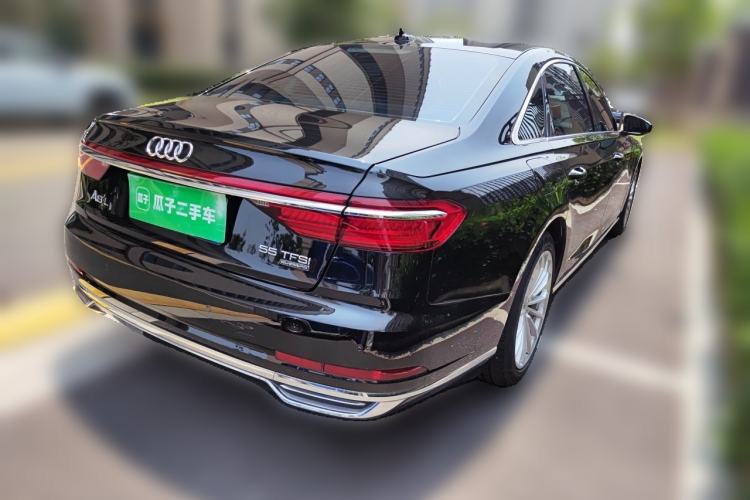 Used Audi A8 2021 A8L 50 TFSI quattro Comfort Model Rear Right 45 Deg