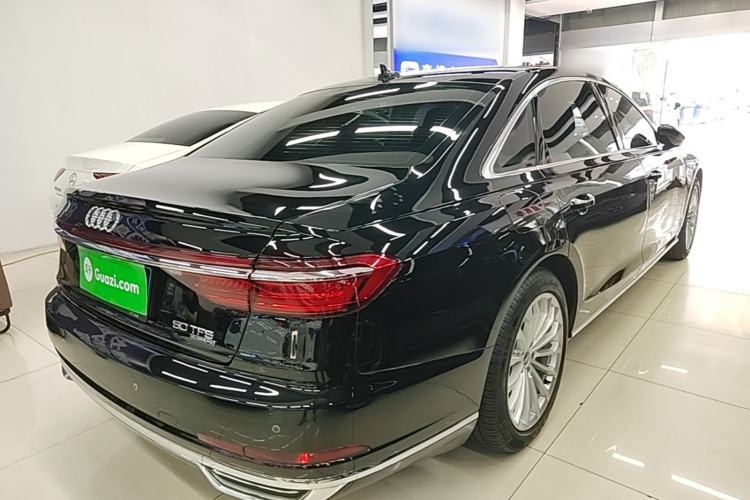 Used Audi A8 2021 A8L 50 TFSI quattro Comfort Model Rear Right 45 Deg