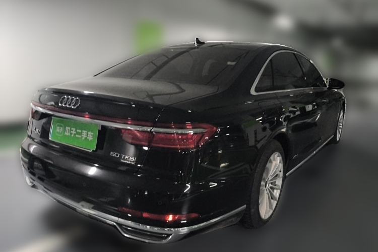 Used Audi A8 2021 A8L 50 TFSI quattro Comfort Model Rear Right 45 Deg