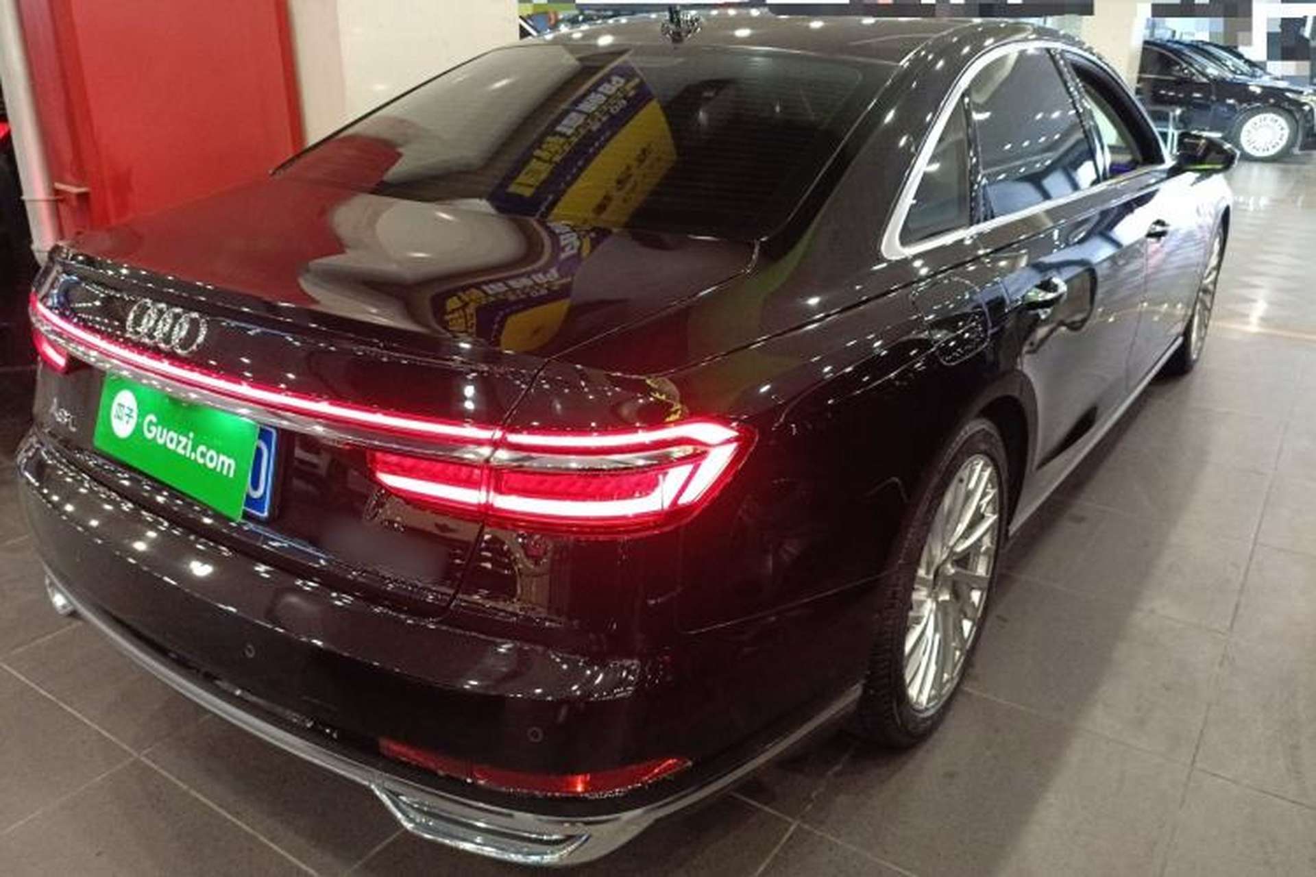 Used Audi A8 2021 A8L 50 TFSI quattro Luxury Model Rear Right 45 Deg