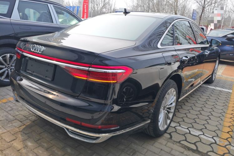 Used Audi A8 2021 A8L 50 TFSI quattro Comfort Model Rear Right 45 Deg