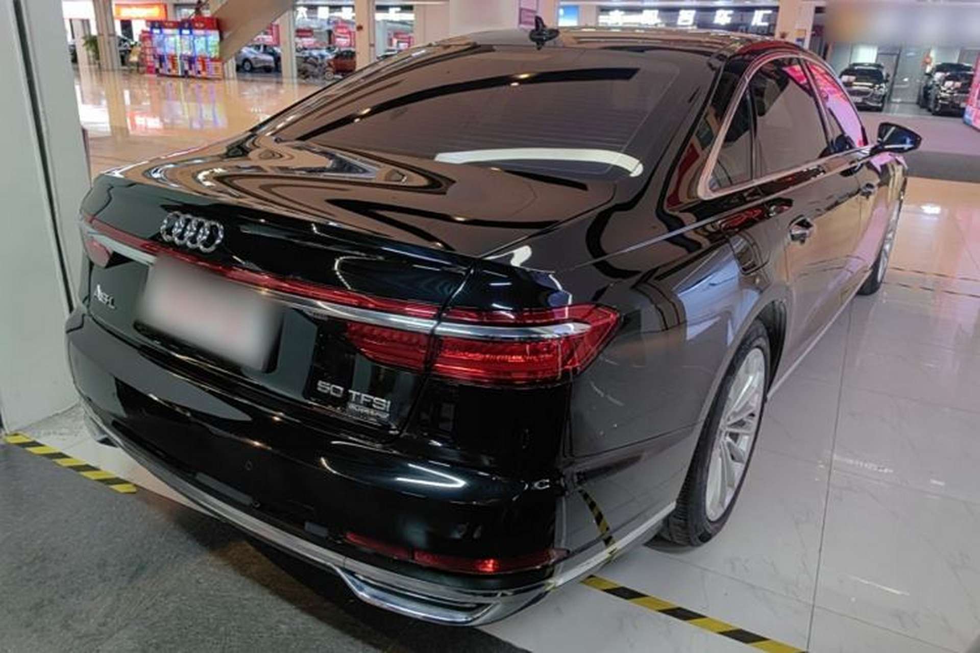 Used Audi A8 2021 A8L 50 TFSI quattro Comfort Model Rear Right 45 Deg