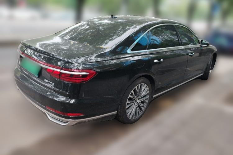 Used Audi A8 2021 A8L 55 TFSI quattro Luxury Model Rear Right 45 Deg