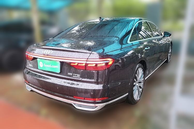 Used Audi A8 2021 A8L 55 TFSI quattro Luxury Model Rear Right 45 Deg