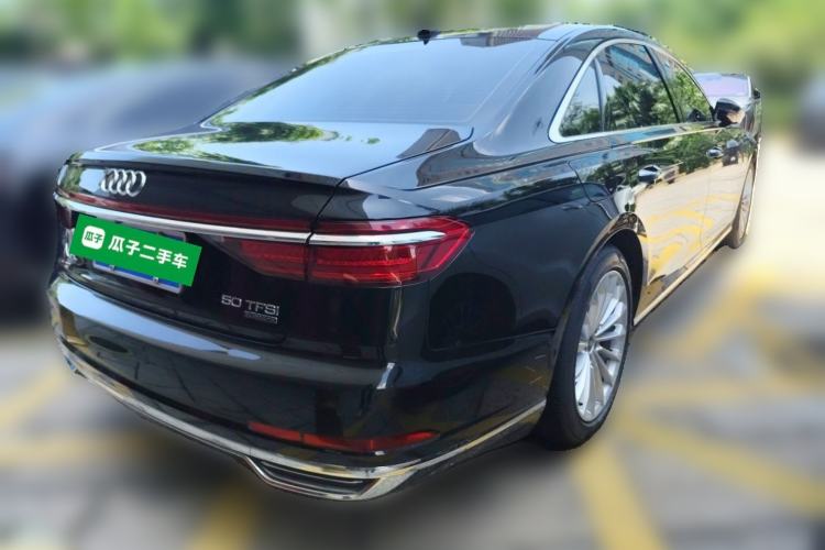 Used Audi A8 2021 A8L 50 TFSI quattro Comfort Model Rear Right 45 Deg