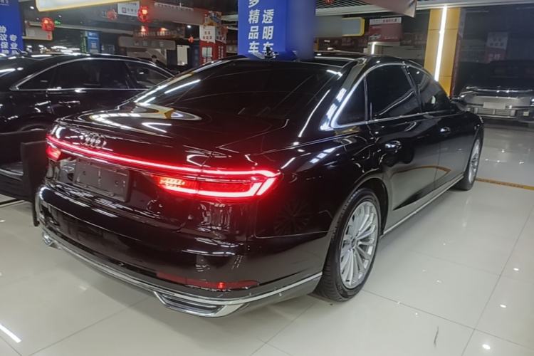 Used Audi A8 2021 A8L 50 TFSI quattro Comfort Model Rear Right 45 Deg