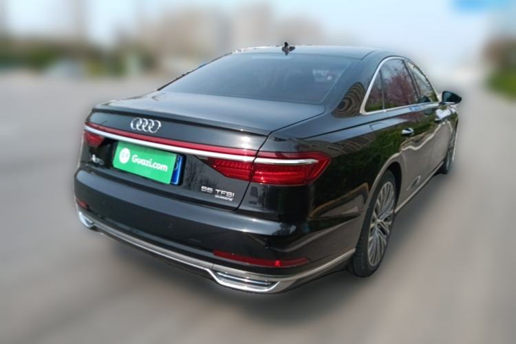 Used Audi A8 2021 A8L 50 TFSI quattro Comfort Model Rear Right 45 Deg