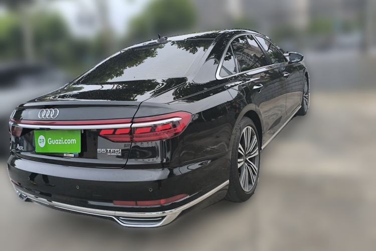 Used Audi A8 2021 A8L 55 TFSI quattro Prestige Edition Rear Right 45 Deg