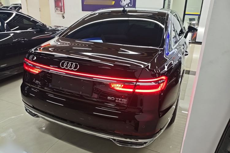 Used Audi A8 2021 A8L 50 TFSI quattro Comfort Model Rear Right 45 Deg