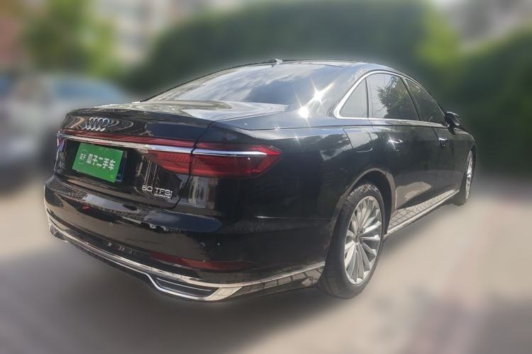 Used Audi A8 2021 A8L 50 TFSI quattro Comfort Model Rear Right 45 Deg