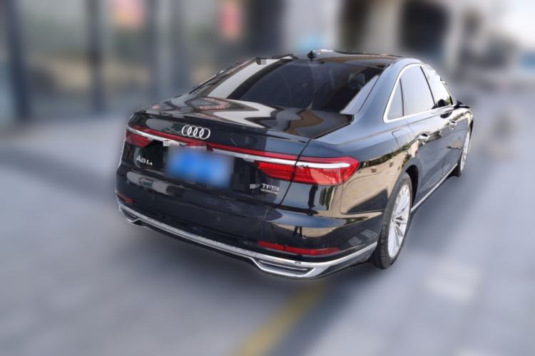 Used Audi A8 2021 A8L 50 TFSI quattro Comfort Model Rear Right 45 Deg