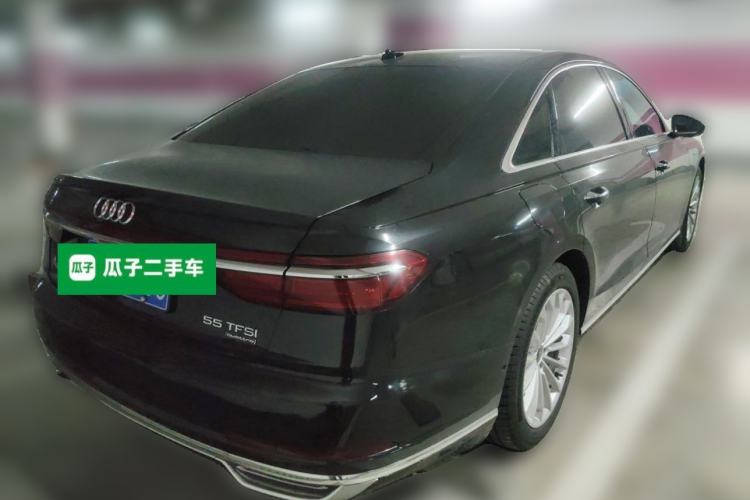 Used Audi A8 2021 A8L 55 TFSI quattro Luxury Model Rear Right 45 Deg
