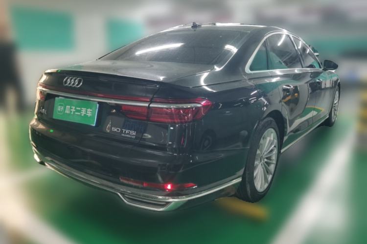 Used Audi A8 2021 A8L 50 TFSI quattro Comfort Model Rear Right 45 Deg
